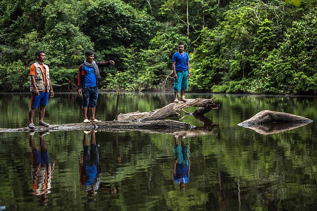 CONTAMINACIÓN. En los principales ríos de la Amazonia han encontrado altas concentraciones de mercurio en los peces, principal alimento de los indígenas. Foto: Juan Arredondo (alianza PNN-ACT).