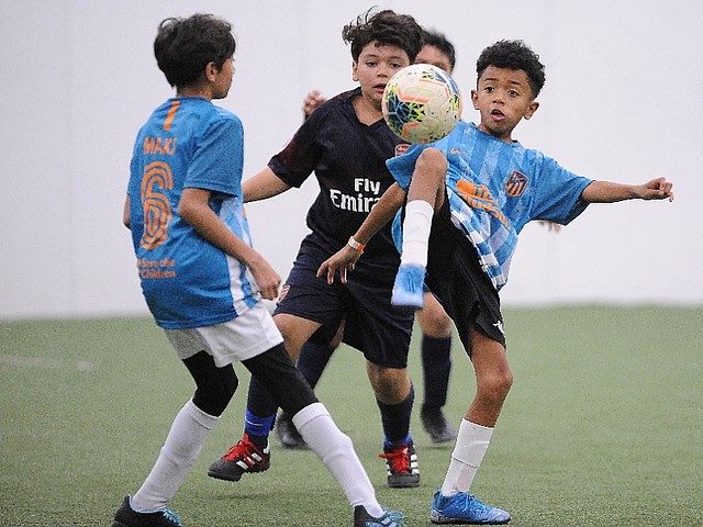FÚTBOL. El evento deportivo sirve para apoyar al talento joven local