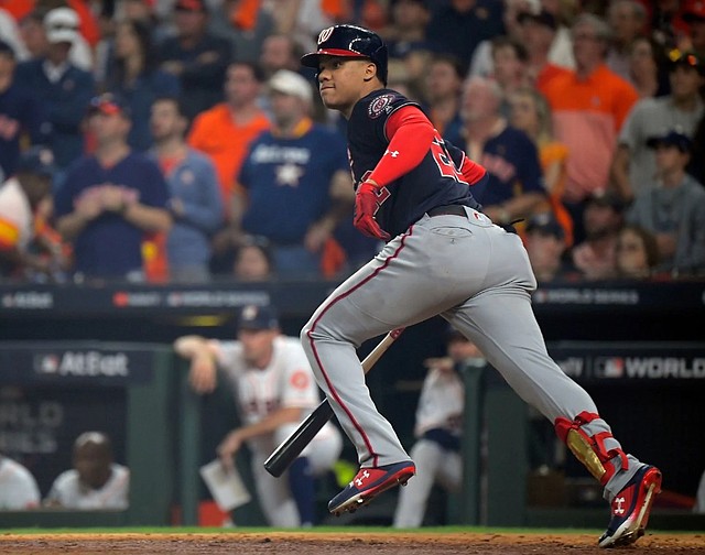 DECISIVO. El dominicano Juan Soto deberá mantener el ritmo con el bate. Foto: John McDonnell/The Washington Post