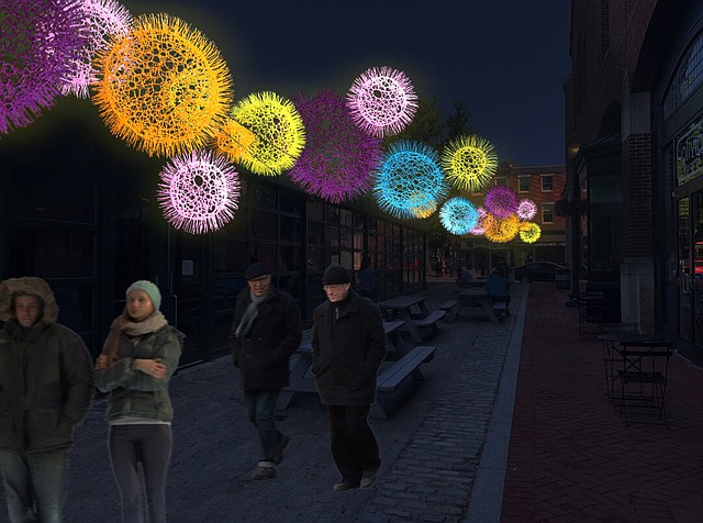 GLOW. La propuesta de Sui Park en el festival Glow en Georgetown. | Foto: Cort. Glow / Sui Park.