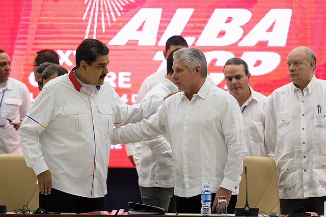 CUMBRE. Nicolás Maduro fue desconocido como presidente por Estados Unidos y más de 50 países, pero aún tiene como aliados a naciones como Cuba, Rusia y China. | Foto: Efe.