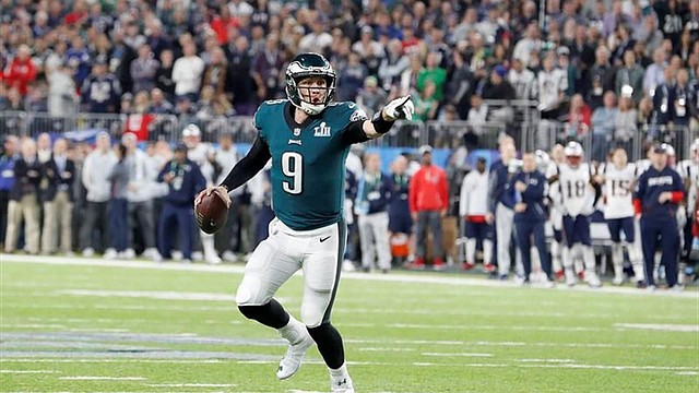 AMBICIOSOS. Los Eagles, pese a no ser favoritos, ganaron el SB LII. | Foto: Efe.