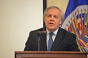 FIGURA. El secretario general de la OEA, Luis Almagro, cerró el evento / Cortesía
