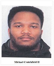 Imagen del sospechoso detenido, Michael Crutchfield II. | Foto: Policía del condado de Prince George’s.