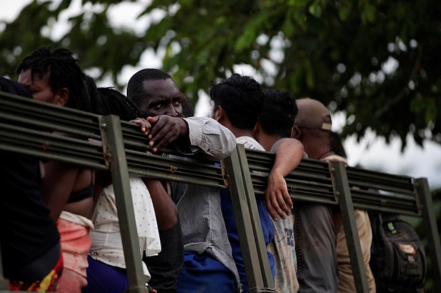 REGIÓN. Estados Unidos trabaja con países de la región para que la inmigración ilegal disminuya.
| CREDITO: EFE - Bienvenido Velasco