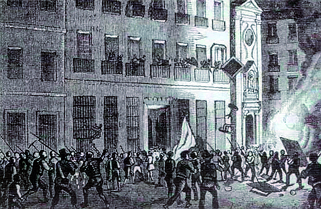HISTORIA. Asalto al Congreso o Fusilamiento del Congreso de 1848