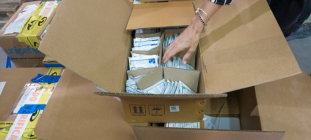 MEDIDAS. UNICEF entrega compuestos de comida y suministros sanitarios para proteger a los niños más vulnerables contra el coronavirus