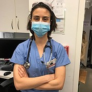 Melanie Molina, residente de tercer año de medicina. Originaria de México
