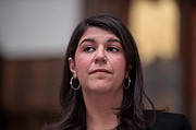 COMICIOS. Brooke Pinto, candidata al Consejo por la Zona 2. | Foto: Amanda Voisard / para The Washington Post.