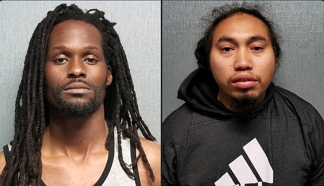 Harold Botchway y Allen Naeb. | Foto: cortesía de la Policía de Prince George's.