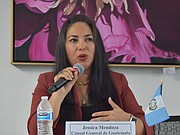 CÓNSUL. La cónsul general de Guatemala en Washington, Jéssica Mendoza, habló sobre las medidas de prevención tomadas por el Consulado. | FOTO: Tomás Guevara - ETL