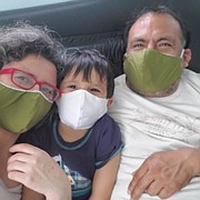 EN CASA. Antonia Peña, su esposo y niño viven en Silver Spring, MD. Deciden no enviar al menor a la escuela. | FOTO: Cortesía