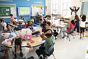 ALUMNOS. Los 166 mil estudiantes de MCPS, por ahora no volverán a las aulas y continuarán estudiando a distancia. | FOTO: Cortesía MCPS
