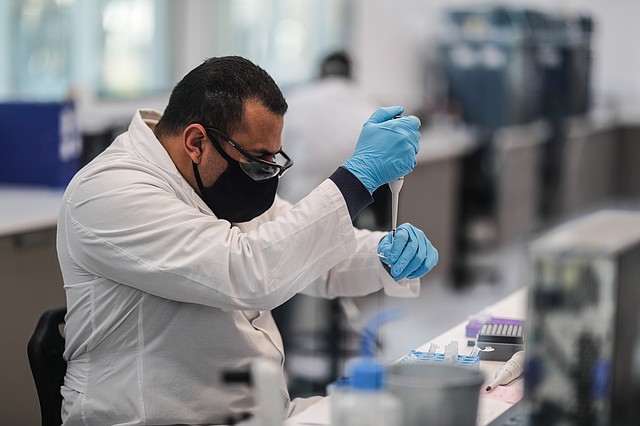 VACUNA. En todo el mundo se realizan avances en el desarrollo de vacunas contra el coronavirus. | Foto: Efe/Juan Ignacio Roncoroni.