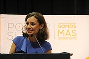 LATINOS. La directora ejecutiva de Voto Latino, María Teresa Kumar, quien lleva adelante la registración de los latinos para que puedan votar en noviembre. | FOTO: Cortesía Voto Latino
