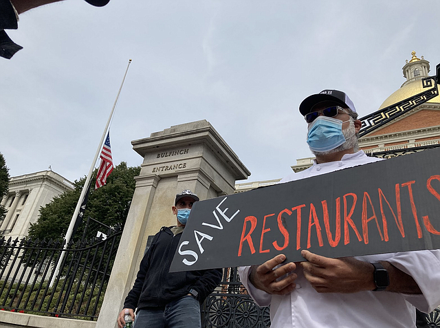 José Duarte, quien tuvo que cerrar su restaurante Taranta, en el North End, por dificultades económicas debido a la pandemia. Foto: Sofía Hernandez