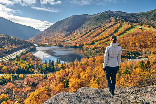 White Mountains de New Hampshire.