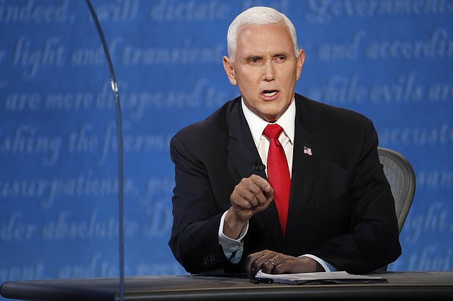 RECHAZO. Pence cuestionó las denuncias sobre un racismo sistémico en Estados Unidos. | Foto: Efe/Shawn Thew.