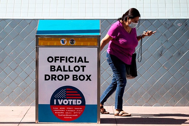 VOTACIÓN. California tiene más electores latinos que ningún otro estado/Efe-Etienne Laurent