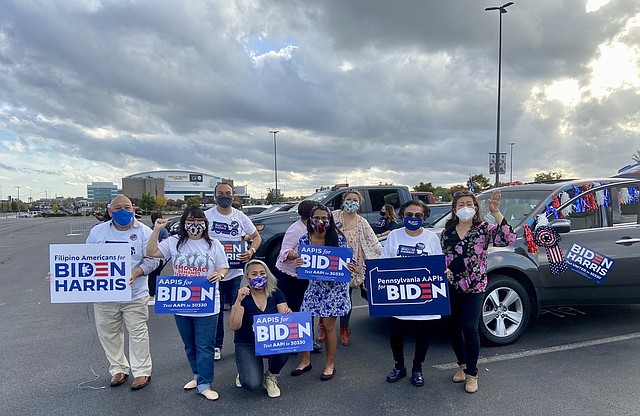 CAMPAÑA. Esta es la primera vez que Obama participa en un evento en persona a favor de Biden. | Foto: María Peña.
