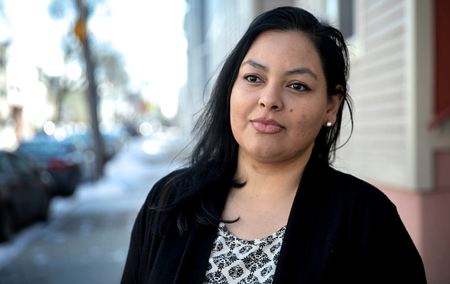 Diana Cifuentes, residente de East Boston.