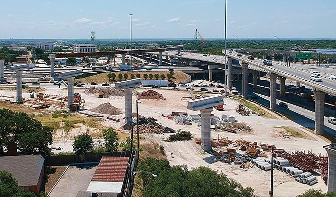 Reconstrucción en tramos de la IH-35