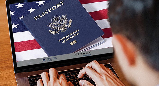 Renueve su pasaporte estadounidense por internet