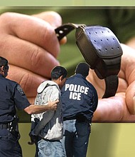 El brazalete del ICE emplea tecnología similar a los relojes ‘inteligentes’, pero no puede usarse para función alguna más allá del cumplimiento de actividades relacionadas con su situación migratoria.