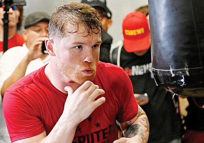 ‘Canelo’ en acción