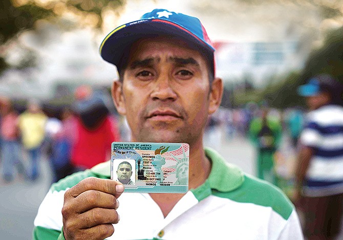 Esperanza en una ‘green card’