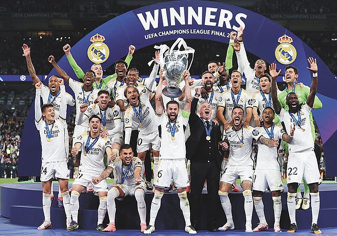 Real Madrid se  corona campeón de la Campions League