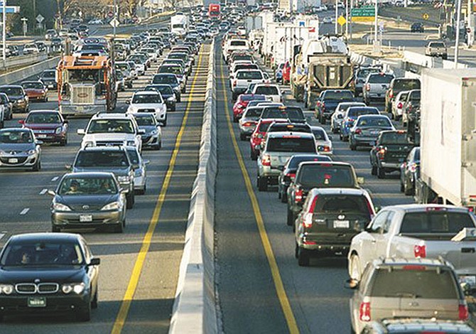 Carriles más estrechos en la IH-35