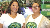 FUNDADORAS de “Regando Nuestras Raíces”, Angie Guerrero y Tere Carrillo.