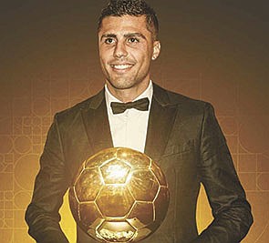 Rodri gana el Balón de Oro 2024