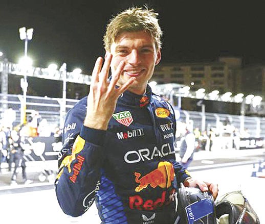 Verstappen es tetracampeón