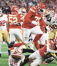 Los Chiefs están en el primer lugar de la conferencia americana rumbo a los playoffs de la NFL.